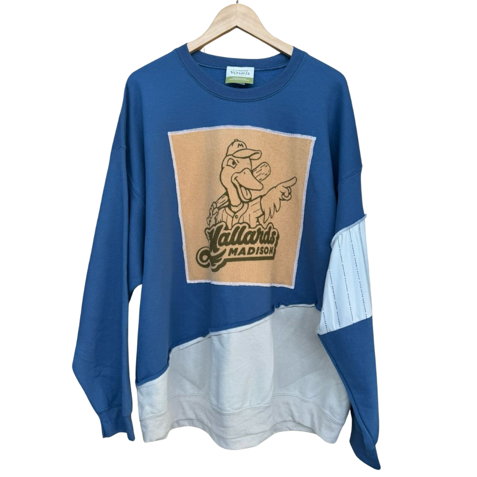 Adult - Crewneck, Refried | Madison Mallards Baseball Team Store