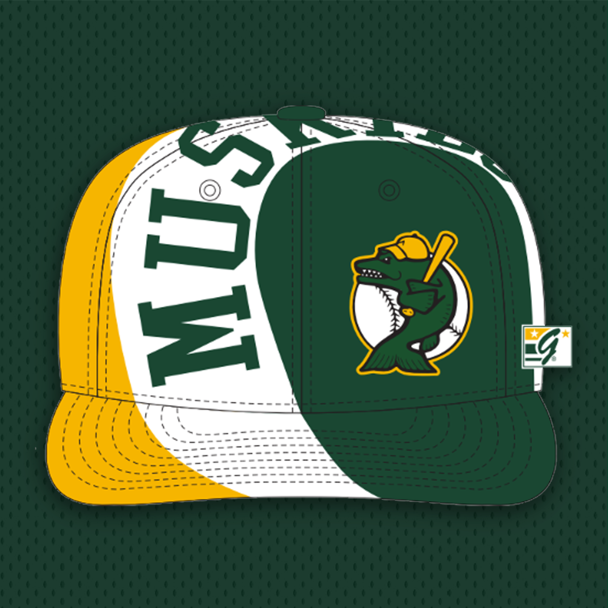 Hat - 2026 On-Field Hat, Muskies | Madison Mallards Baseball Team